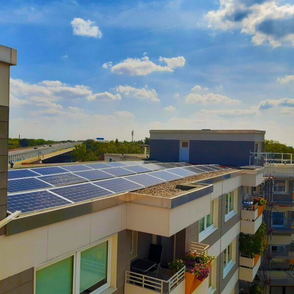 solar panels installed on the roof of a house