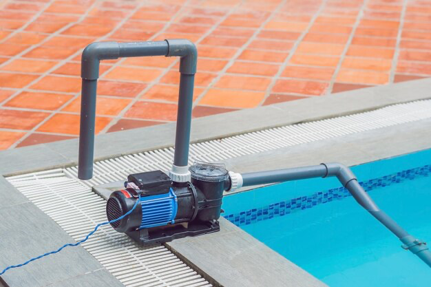 Outdoor pool heater