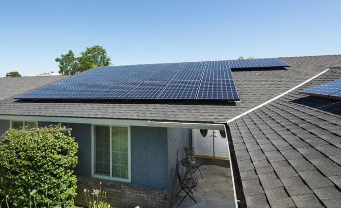 Solar Panels at Home in Florida.